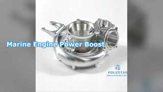 Marine Turbocharger Housing CNC Milling Precision