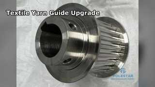 316 SS CNC Yarn Guide Textile Machine Precision