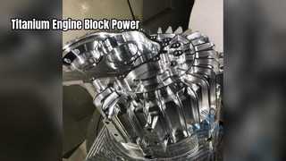 Titanium Engine Block Ultimate Performance